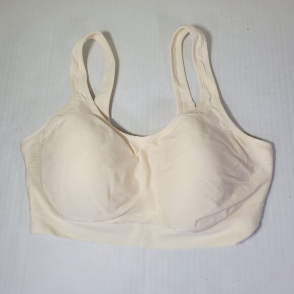 Truekind Beige Daily Comfort Wireless Shaper Bra #10022 Size L - Picture 1 of 4